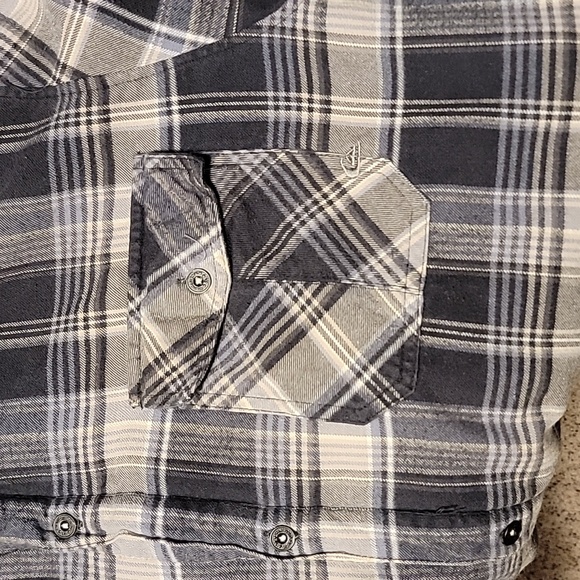 Quicksilver XXL sherpa lined flannel jacket - Picture 6 of 7